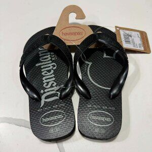 Havaianas Unisex Kid’s Flip Flop Sandals Black US 13C